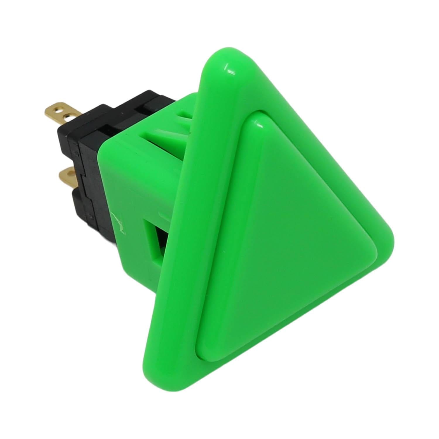 Sanwa Triangle Snap-in Arcade Button (OBSF-24TR) by Sanwa - The Pi Hut