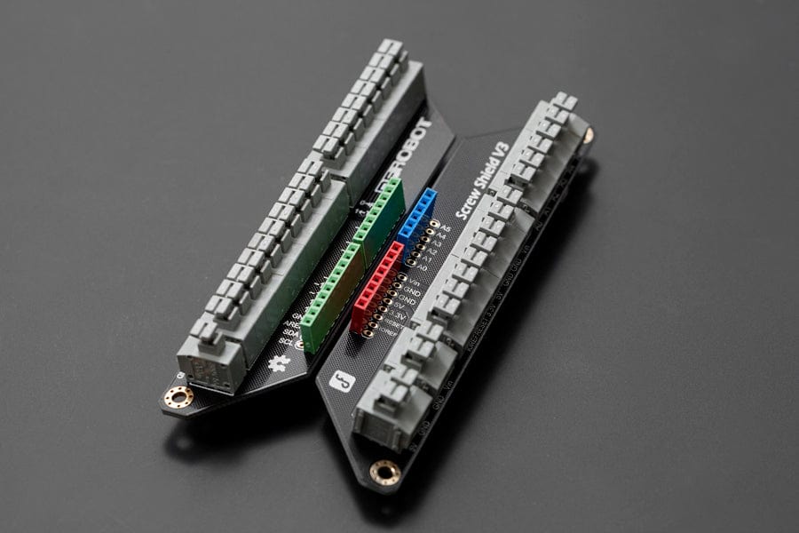Screwless Terminal Shield For Arduino by DFRobot - The Pi Hut
