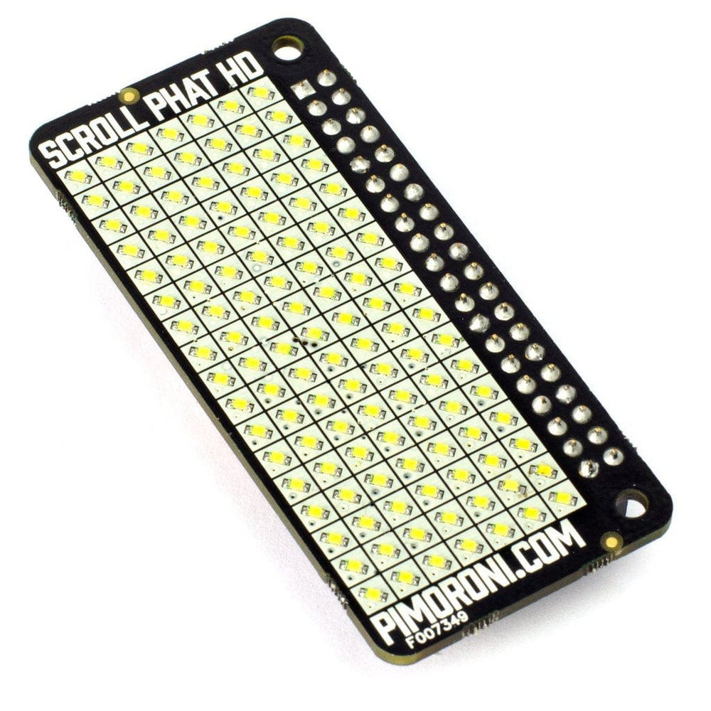 Scroll pHAT HD by Pimoroni - The Pi Hut