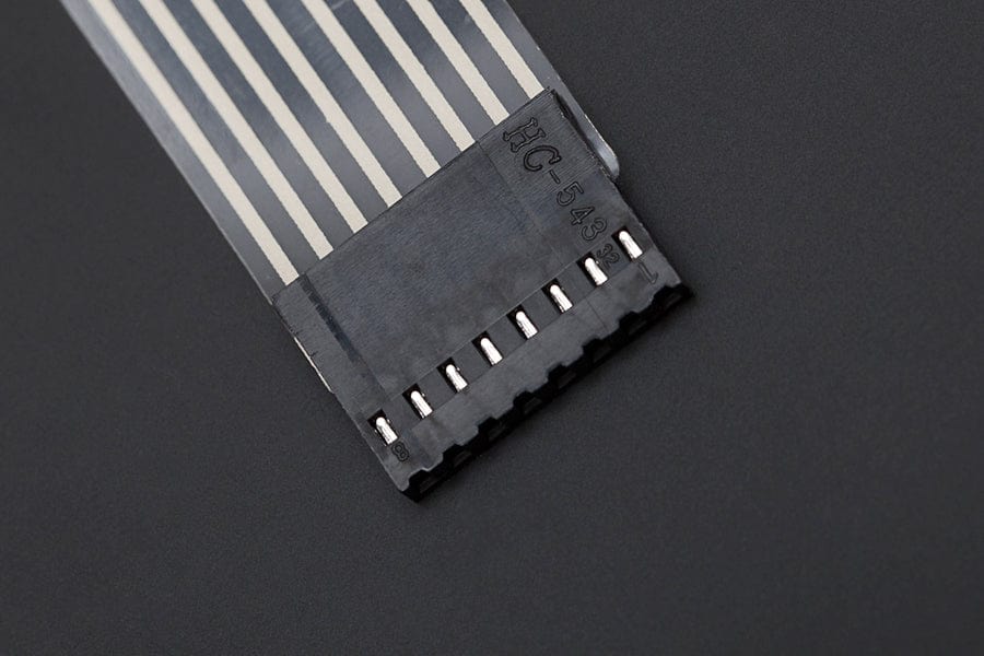 Sealed Membrane 4*4 button pad with sticker by DFRobot - The Pi Hut