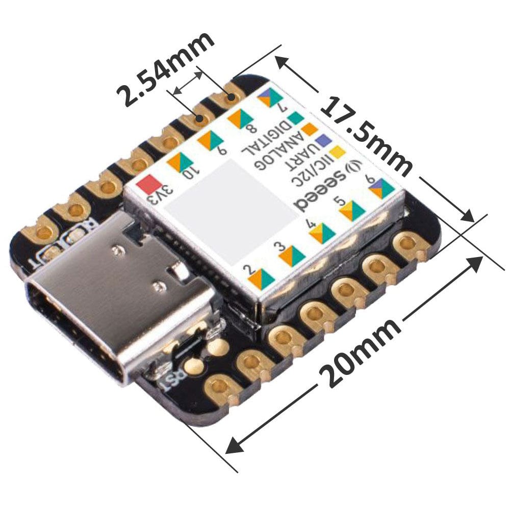Seeed XIAO SAMD21 by Seeed - The Pi Hut