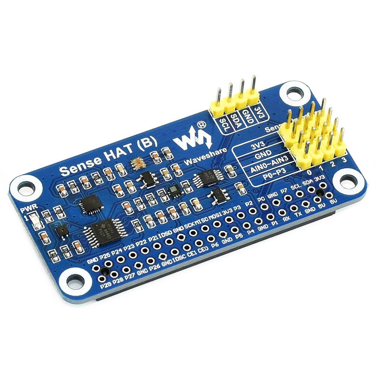 Sense HAT (B) for Raspberry Pi by Waveshare - The Pi Hut