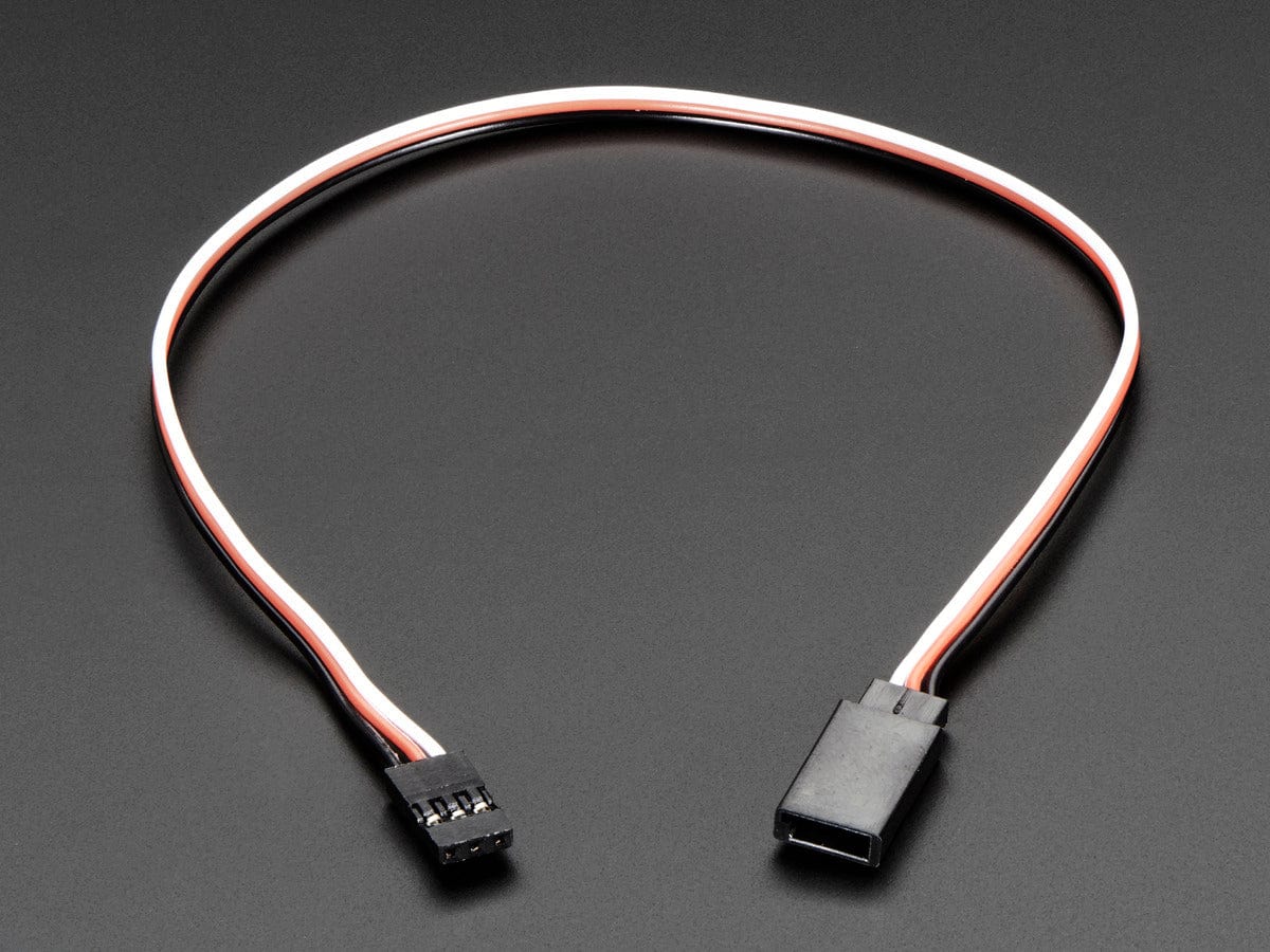 Servo Extension Cable - 30cm / 12" long - by The Pi Hut - The Pi Hut