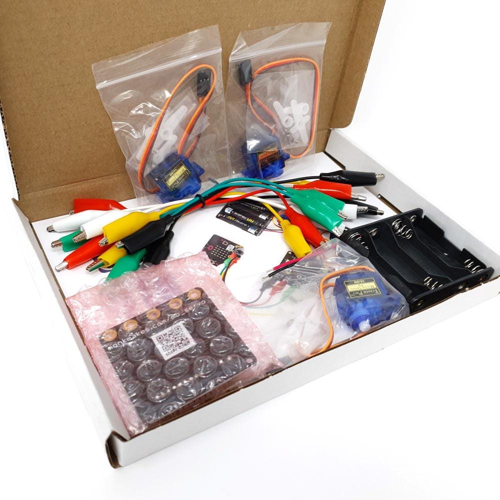 Servo Kit for micro:bit by Monk Makes - The Pi Hut