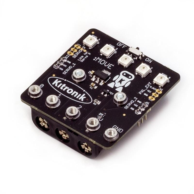 Servo:Lite board for micro:bit by Kitronik - The Pi Hut
