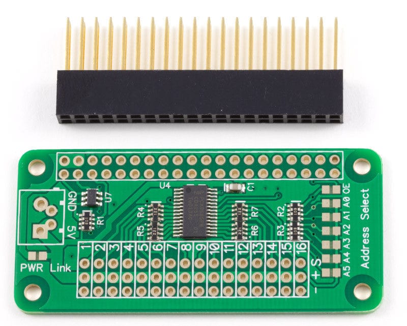 Servo PWM PiZero addon by ABelectronics - The Pi Hut