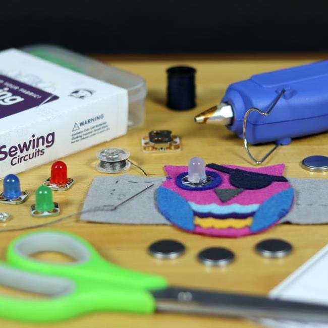 Sewing Circuits Kit by Brown Dog Gadgets - The Pi Hut