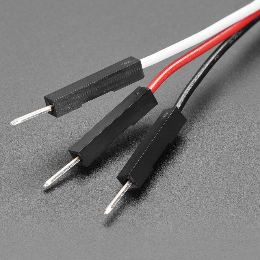 Shrouded Servo to Premium Male Jumper Wires Cable - 17cm by The Pi Hut - The Pi Hut