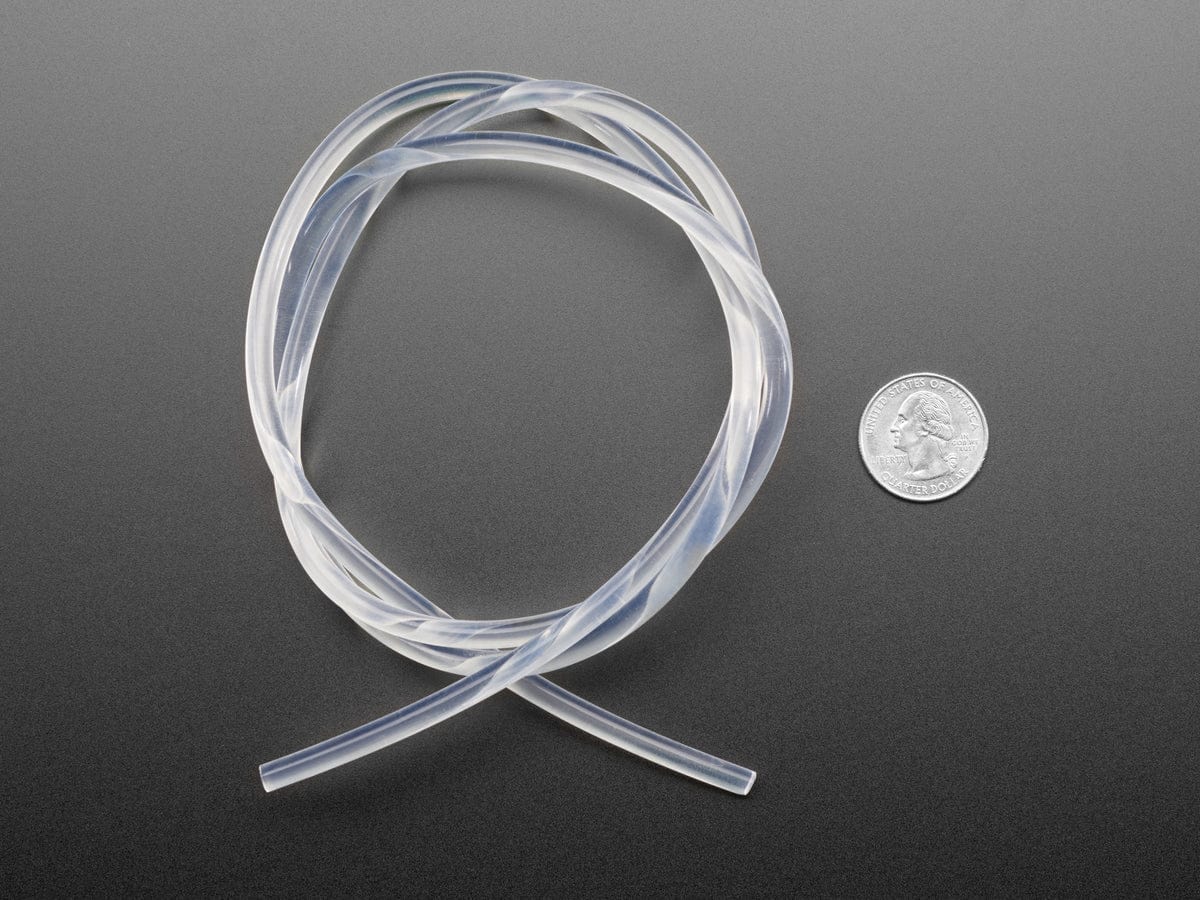 Side-light Fiber Optic Tube - 5mm Diameter - 1 meter long by The Pi Hut - The Pi Hut