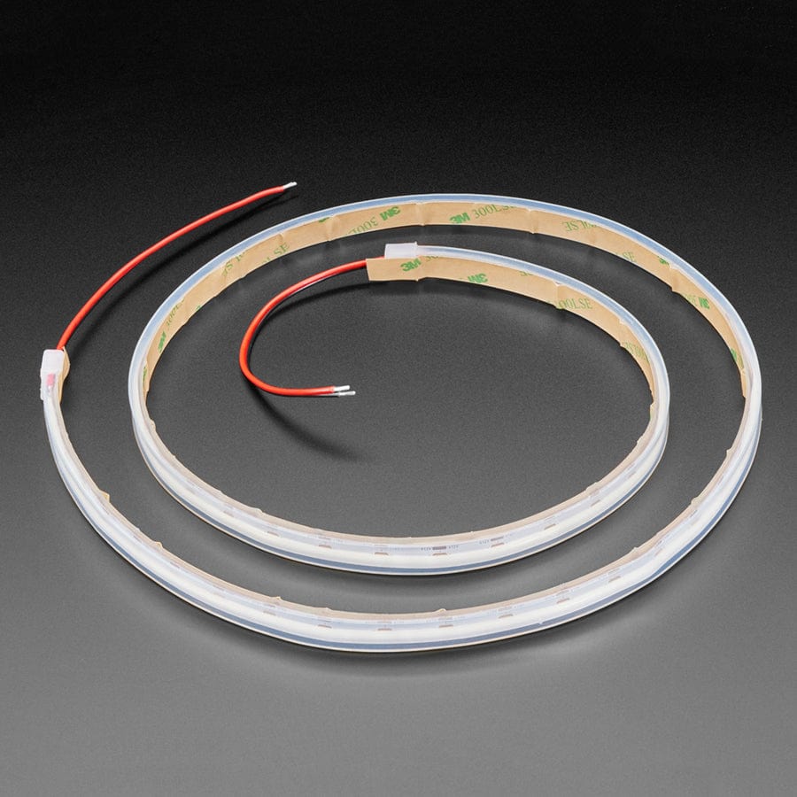 Side-Light Flexible White LED Strip - 480 LEDs per meter - 1m - Cool White ~6500K by Adafruit - The Pi Hut
