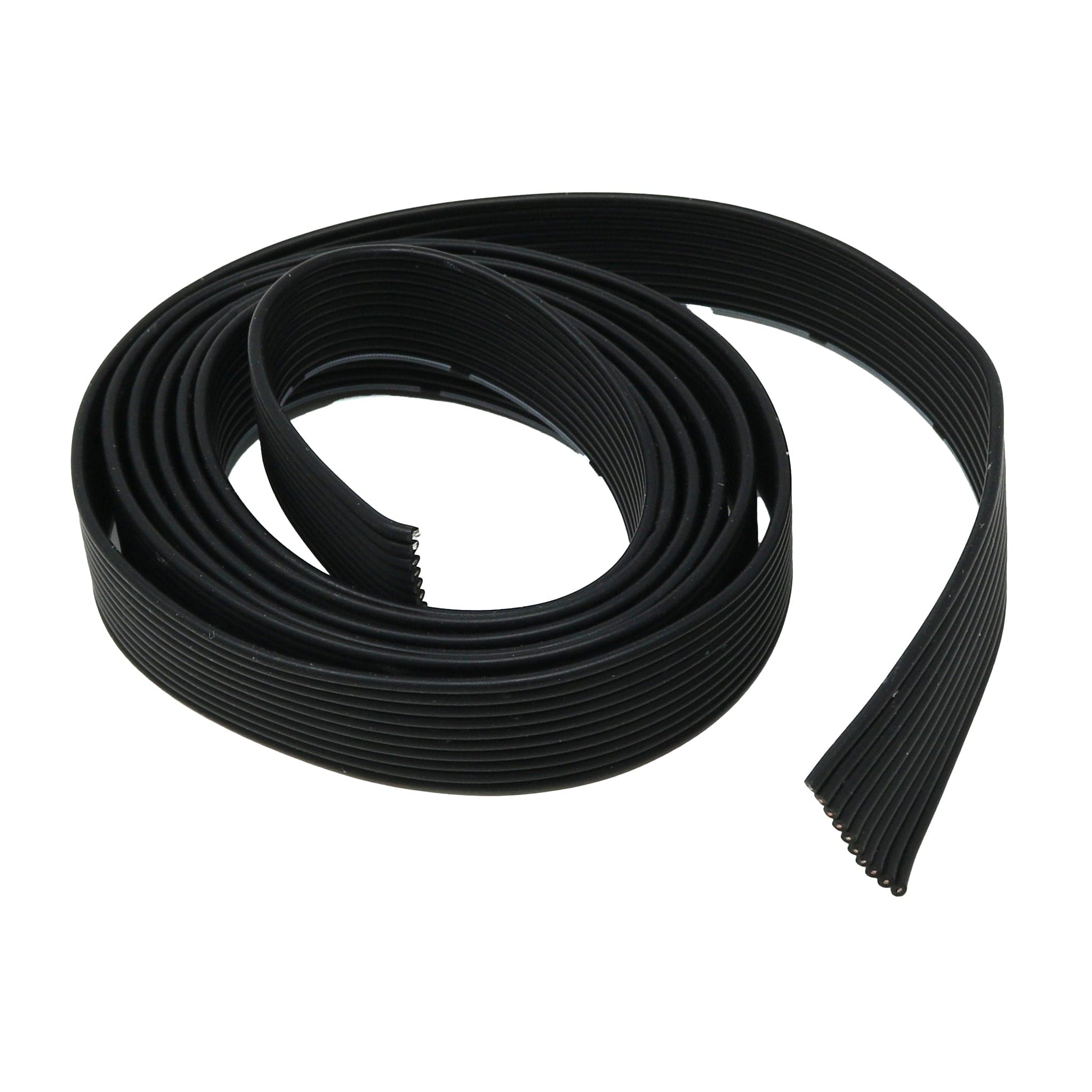 Silicone Cover Stranded-Core Ribbon Cable - 10 Wire (28AWG) by The Pi Hut - The Pi Hut