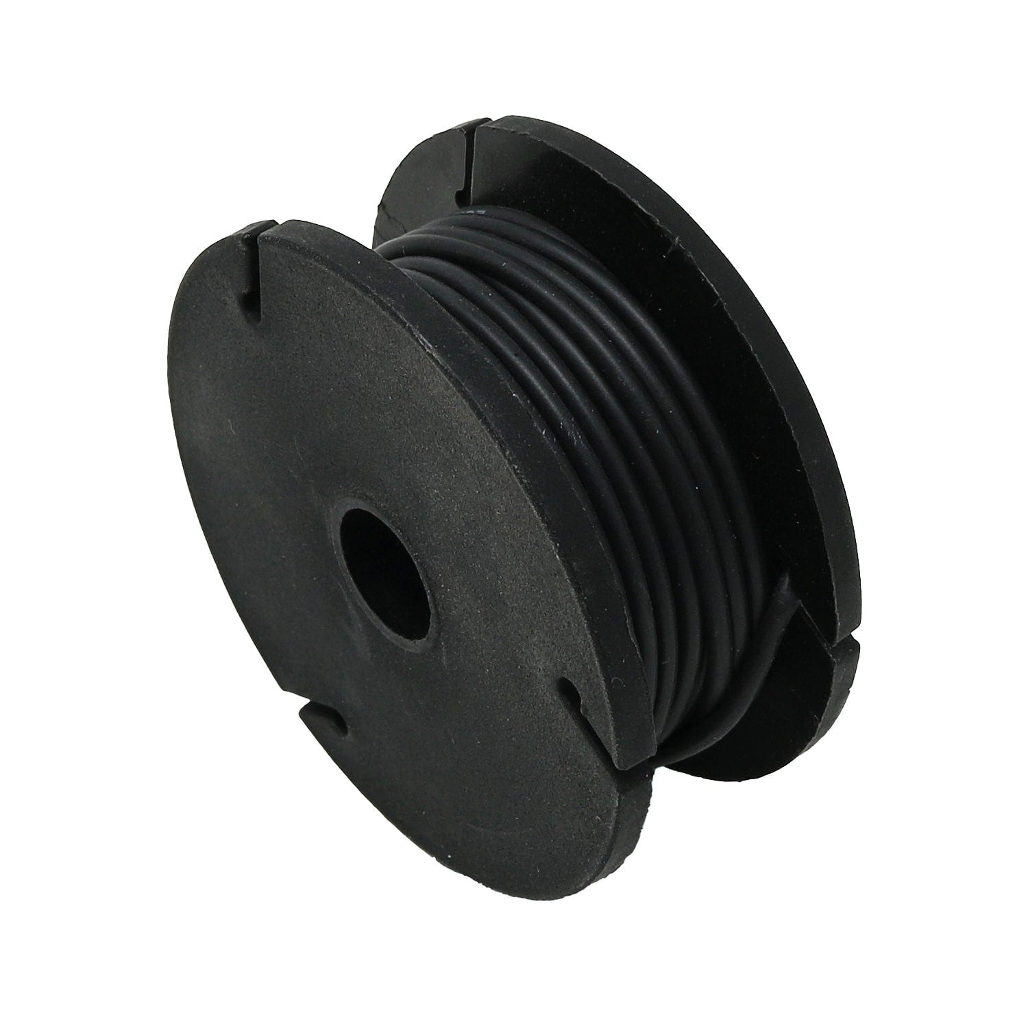 Silicone Cover Stranded-Core Wire - 25ft 26AWG - Black by The Pi Hut - The Pi Hut