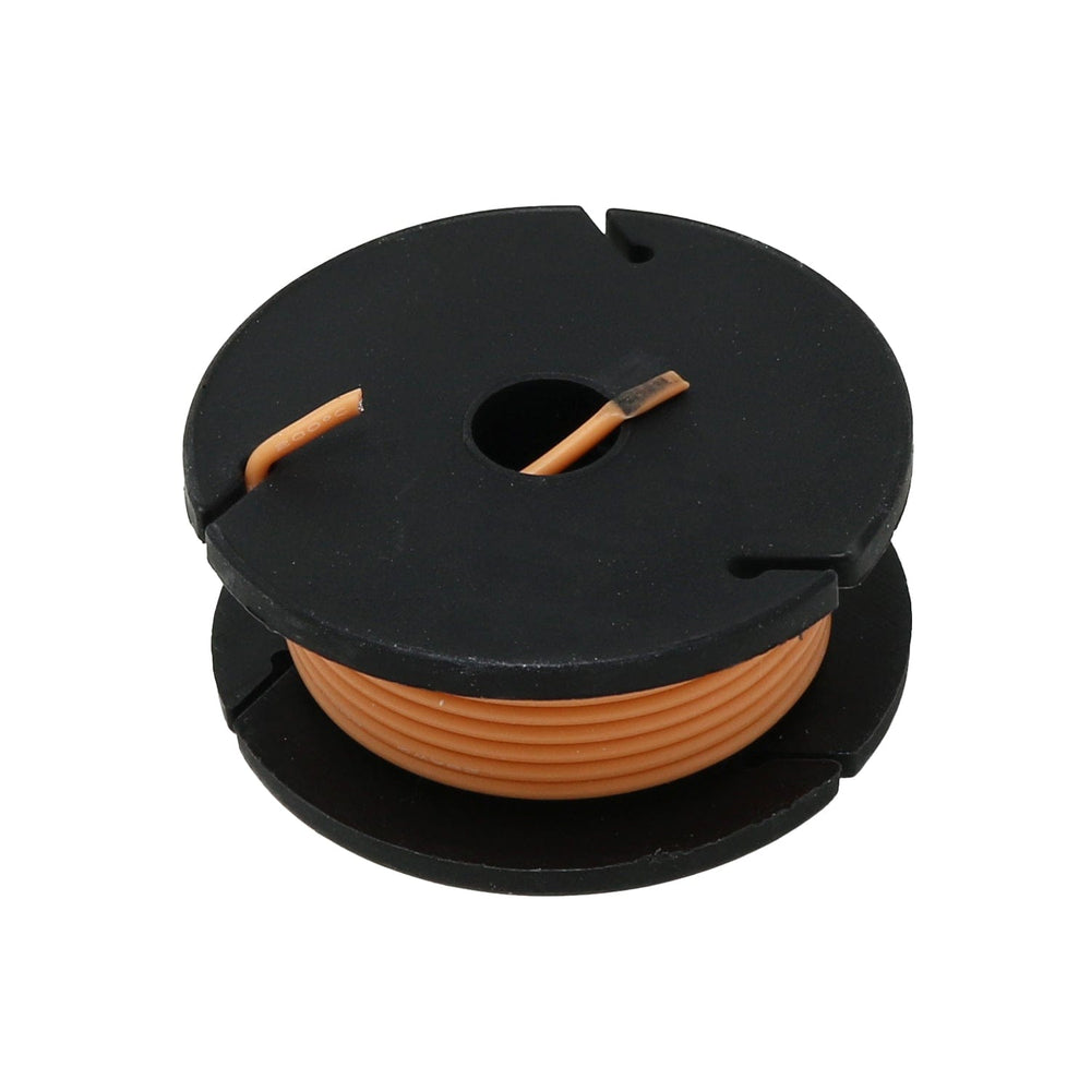 Silicone Cover Stranded-Core Wire - 25ft 26AWG - Orange by The Pi Hut - The Pi Hut