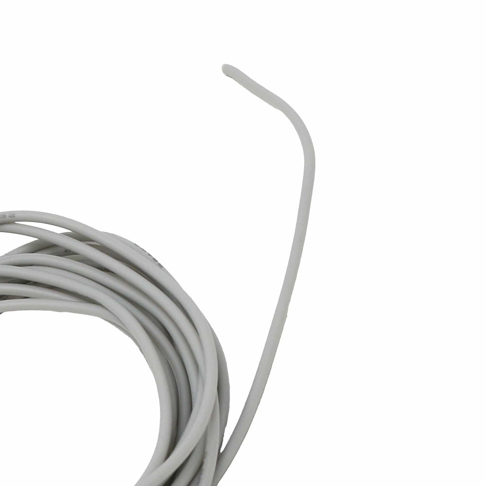 Silicone Cover Stranded-Core Wire - 2m 26AWG Gray by The Pi Hut - The Pi Hut