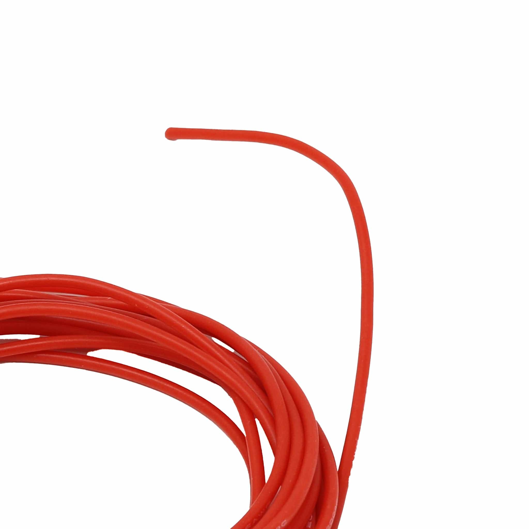 Silicone Cover Stranded-Core Wire - 2m 26AWG Red by The Pi Hut - The Pi Hut