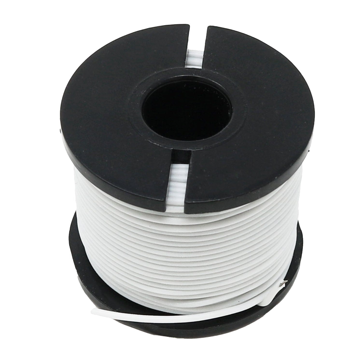 Silicone Cover Stranded-Core Wire - 50ft 30AWG White by The Pi Hut - The Pi Hut