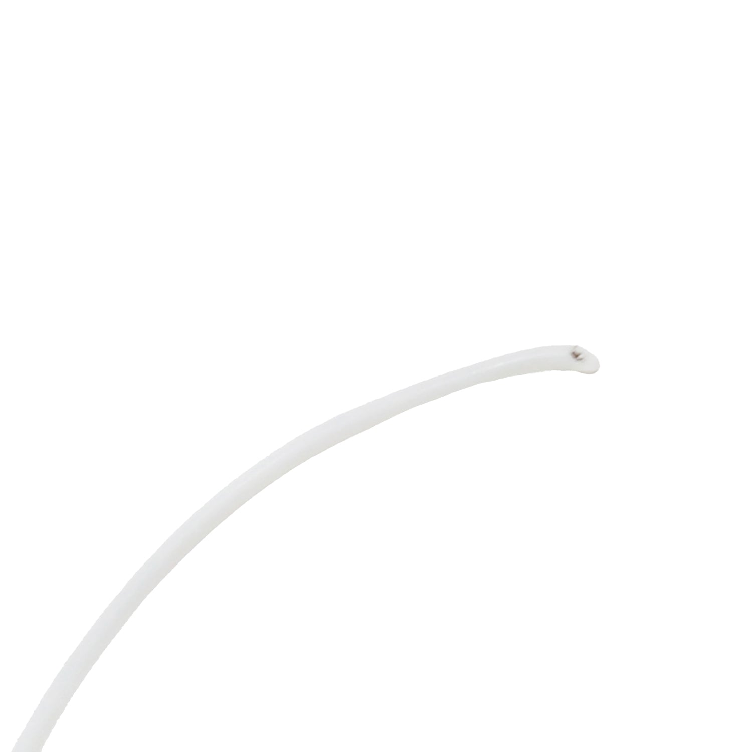 Silicone Cover Stranded-Core Wire - 50ft 30AWG White by The Pi Hut - The Pi Hut