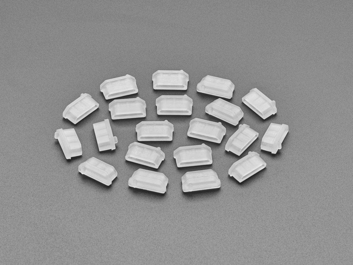 Silicone HDMI Dust Cover Inserts - 10 Pack by The Pi Hut - The Pi Hut