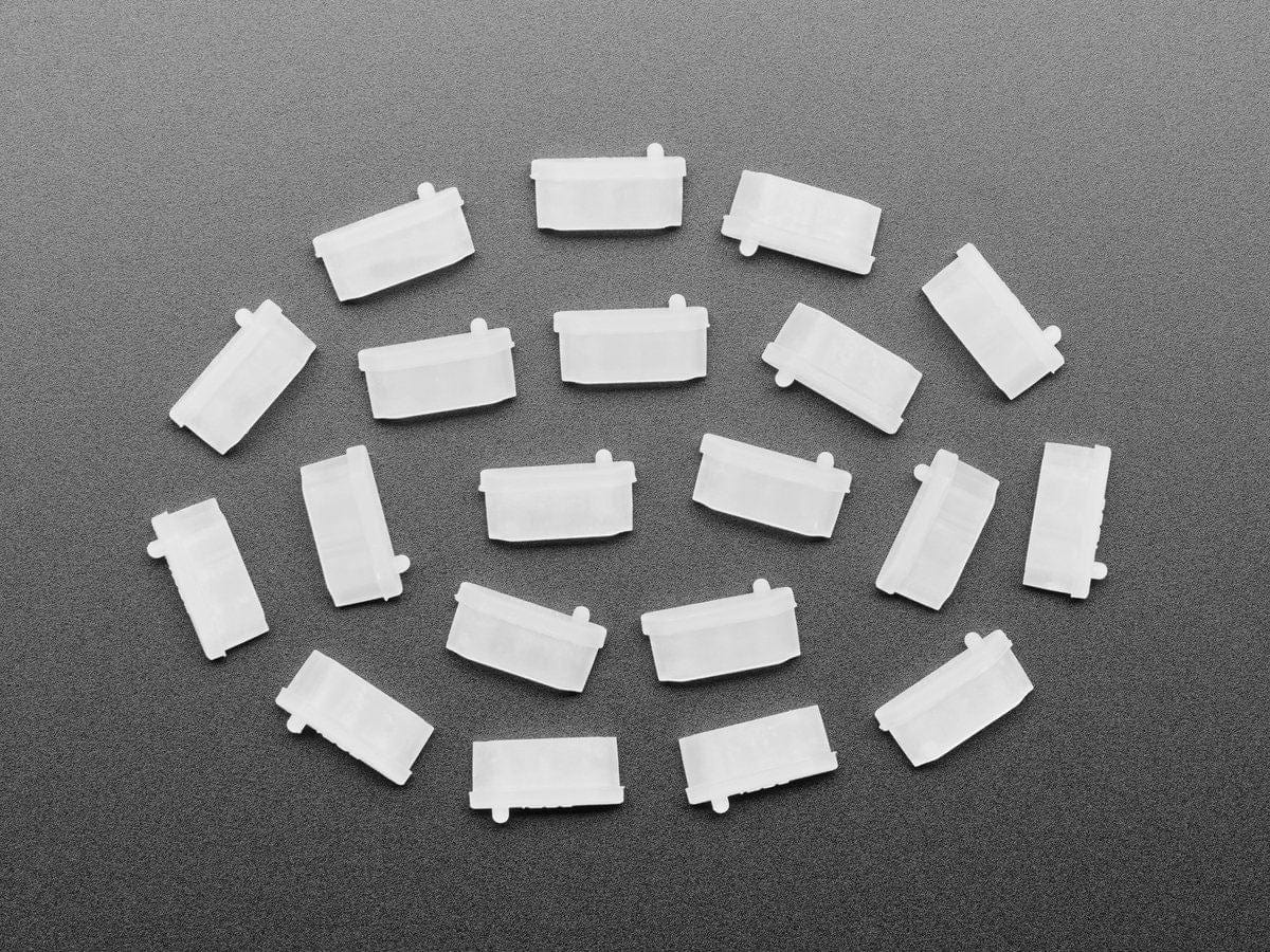Silicone HDMI Dust Cover Inserts - 10 Pack by The Pi Hut - The Pi Hut