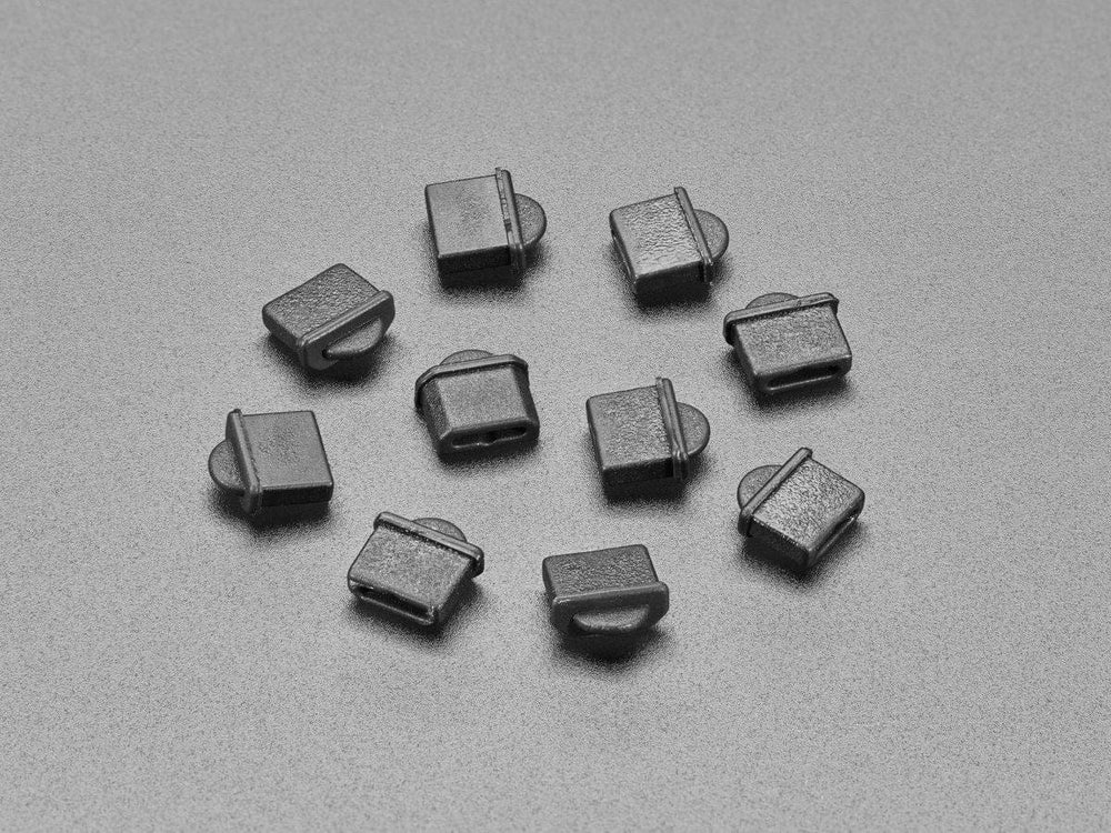 Silicone Micro HDMI Dust Cover Inserts - 10 Pack by The Pi Hut - The Pi Hut