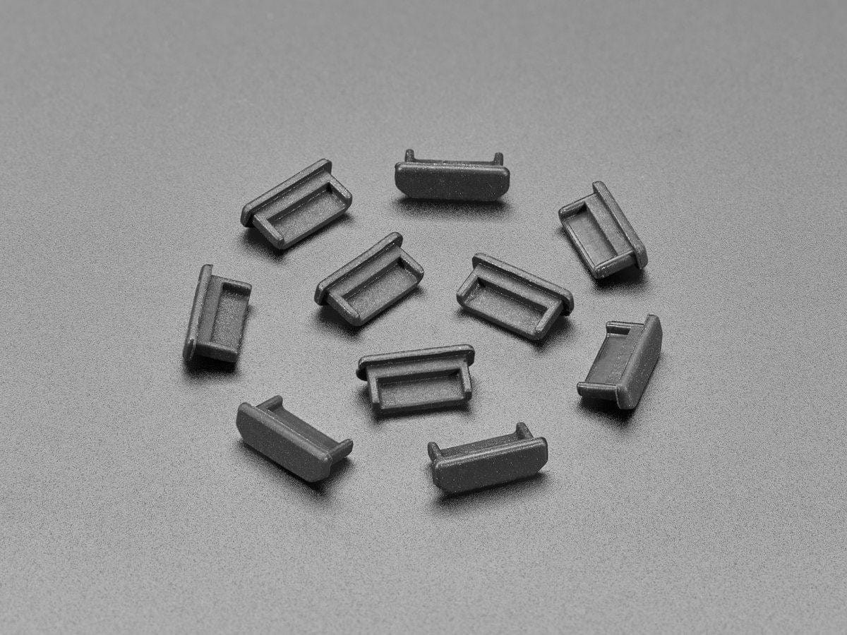 Silicone Mini HDMI Dust Cover Inserts - 10 Pack by The Pi Hut - The Pi Hut