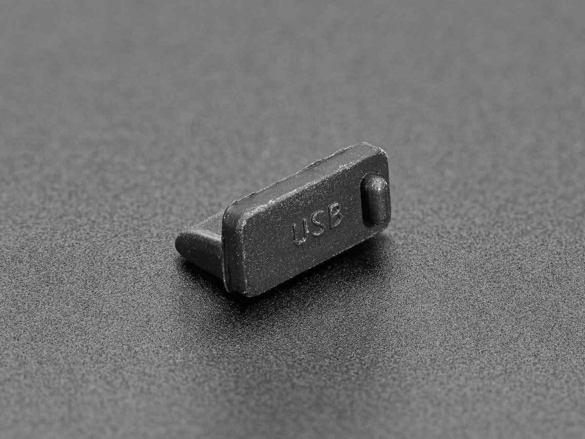Silicone USB A Dust Cover Inserts - 10 Pack by The Pi Hut - The Pi Hut