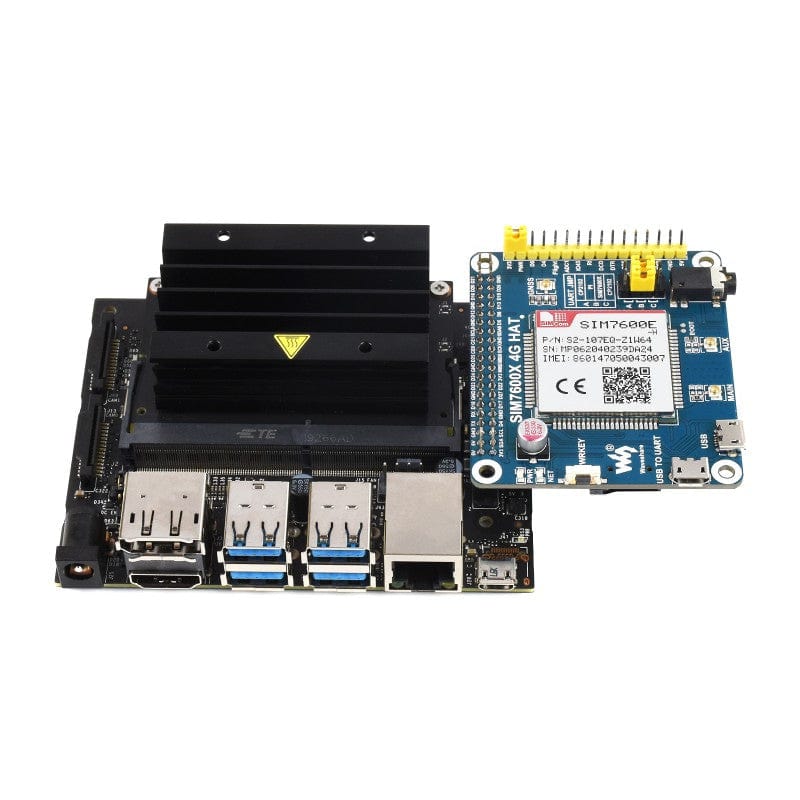 SIM7600E-H 4G HAT for Raspberry Pi (LTE Cat-4) by Waveshare - The Pi Hut