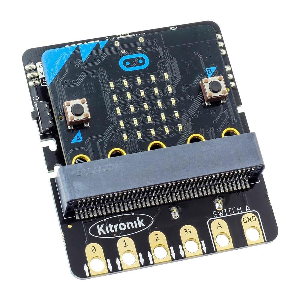 Simple Servo Control Board for BBC micro:bit by Kitronik - The Pi Hut