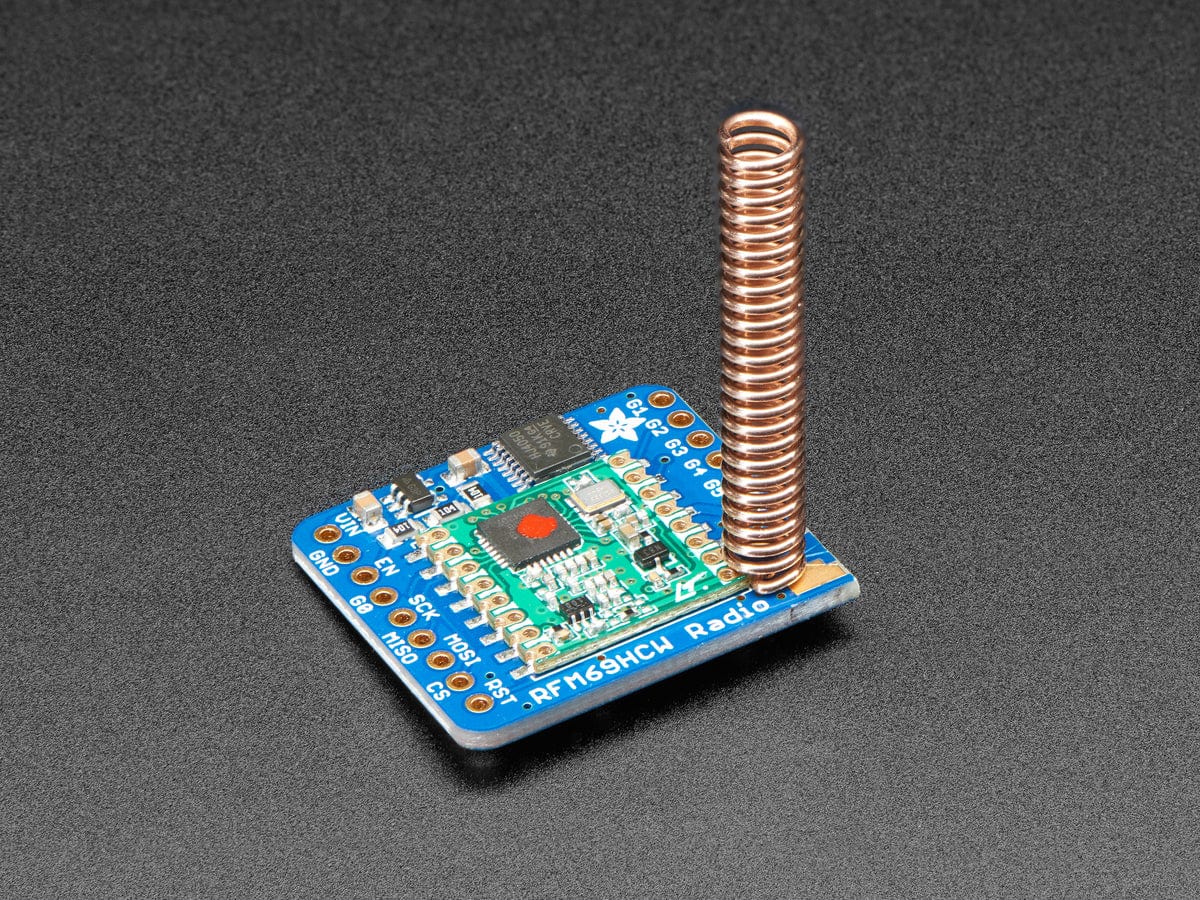 Simple Spring Antenna - 433MHz by The Pi Hut - The Pi Hut