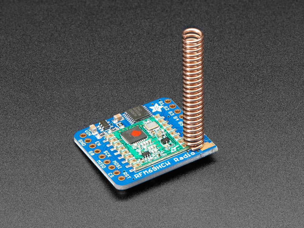 Simple Spring Antenna - 433MHz by The Pi Hut - The Pi Hut