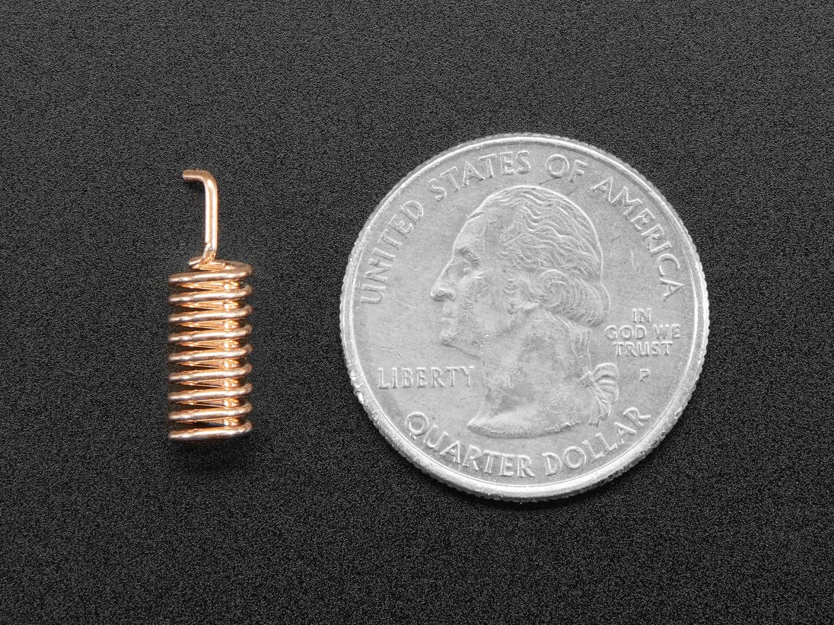 Simple Spring Antenna - 915MHz by The Pi Hut - The Pi Hut