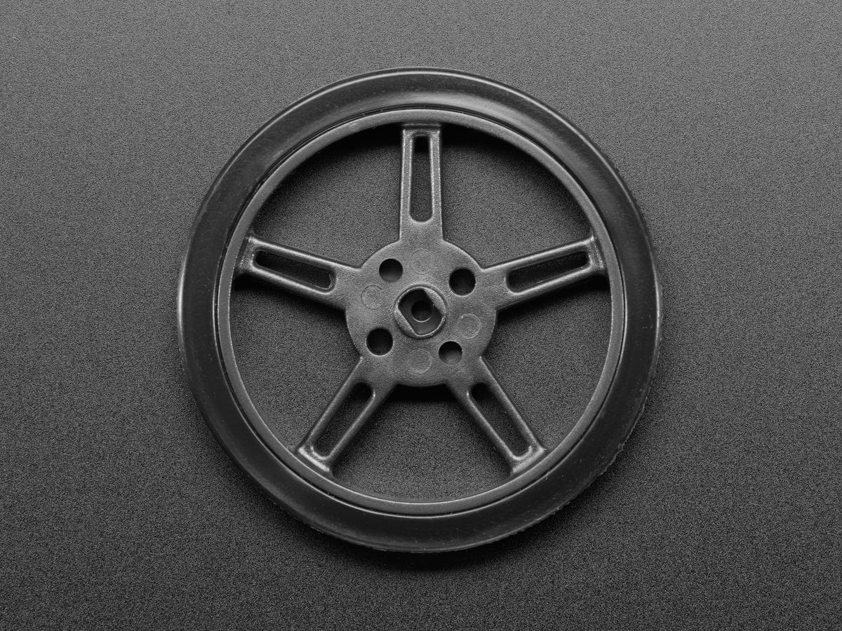 Skinny Wheel for TT DC Gearbox Motors by The Pi Hut - The Pi Hut