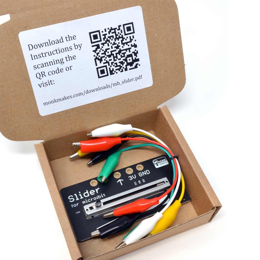 Slider for micro:bit by Monk Makes - The Pi Hut