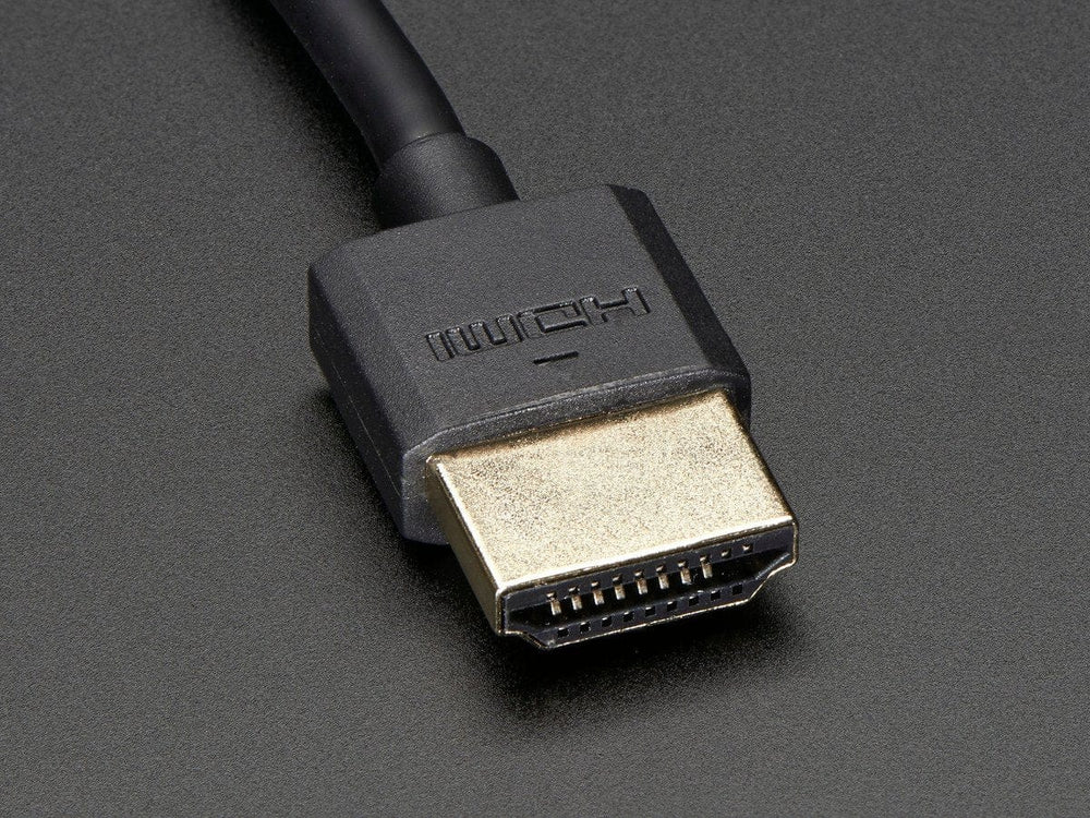 Slim HDMI Cable - 900mm / 3 feet long by The Pi Hut - The Pi Hut