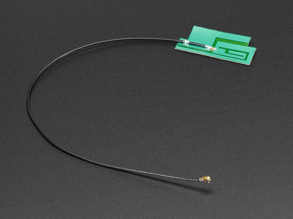 Slim Sticker-type GSM/Cellular Quad-Band Antenna - 3dBi - 200mm by The Pi Hut - The Pi Hut