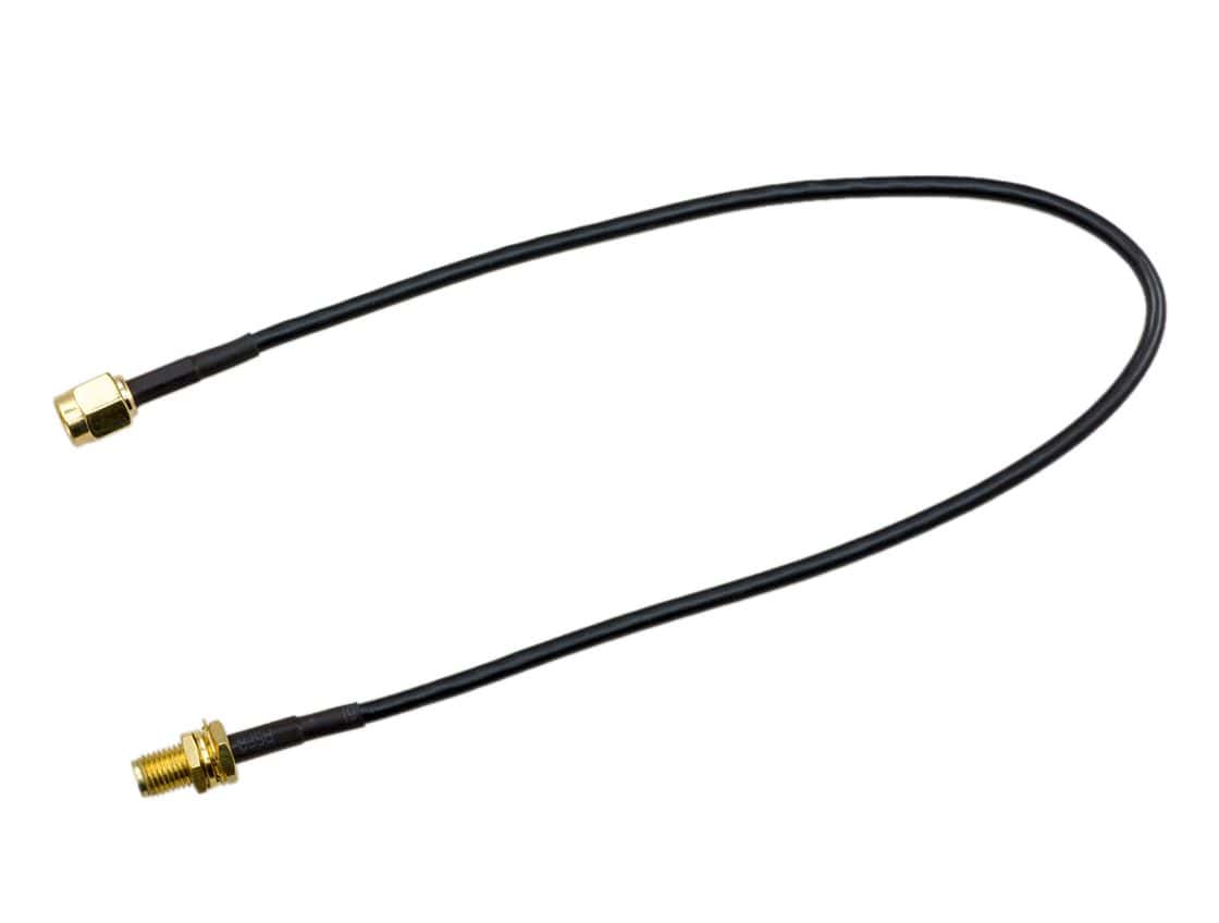 SMA Male to SMA Female Antenna Cable (0.3m) by The Pi Hut - The Pi Hut