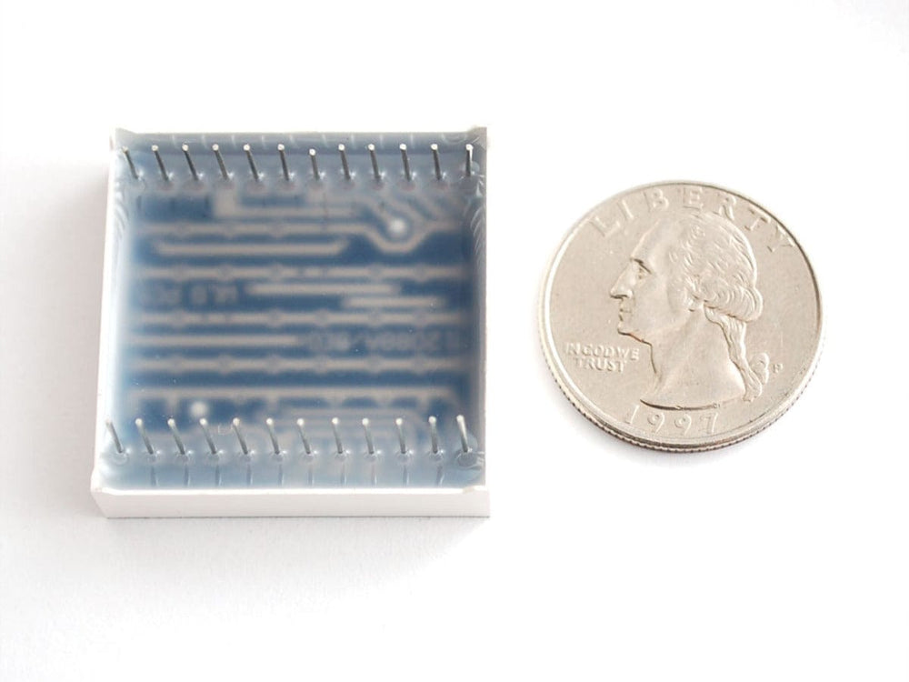 Small 1.2" 8x8 Bi-Color (Red/Green) Square LED Matrix by The Pi Hut - The Pi Hut