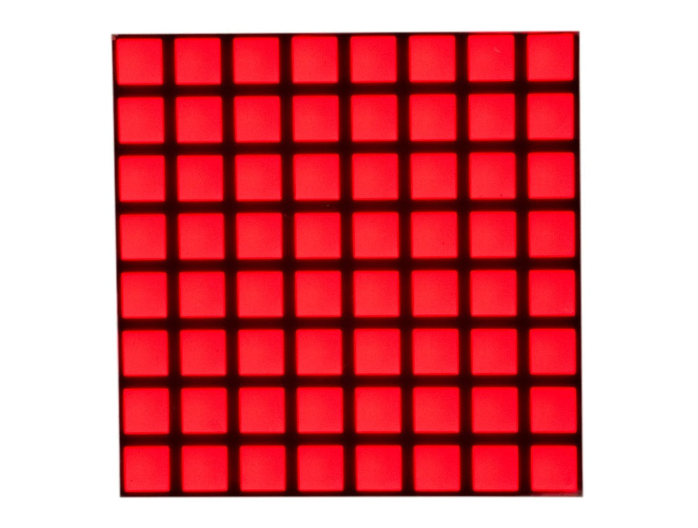 Small 8x8 Dot Matrix Ultra Bright - Red by ModMyPi - The Pi Hut