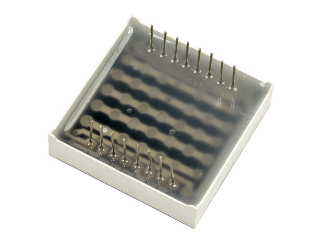 Small 8x8 Dot Matrix Ultra Bright - Red by ModMyPi - The Pi Hut