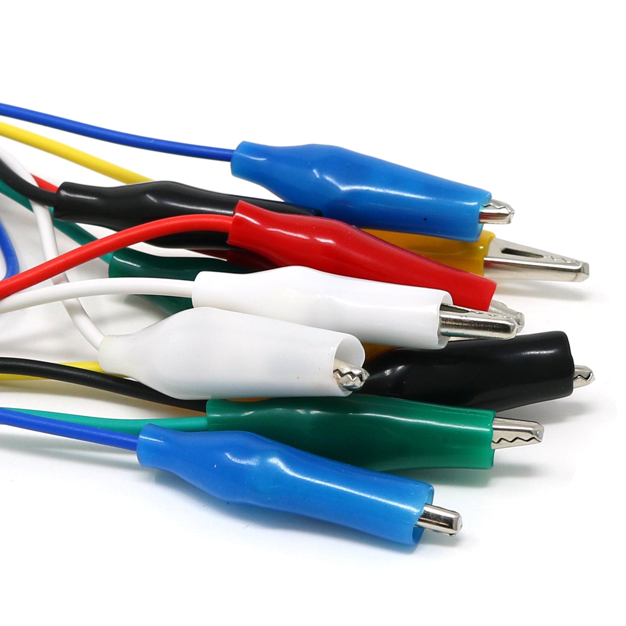 Small Alligator Clip Test Lead (set of 6) by The Pi Hut - The Pi Hut