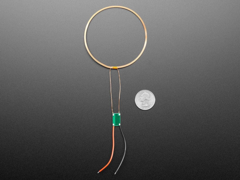 Small Inductive Coil and 10 Wireless LED Kit - 5V by The Pi Hut - The Pi Hut