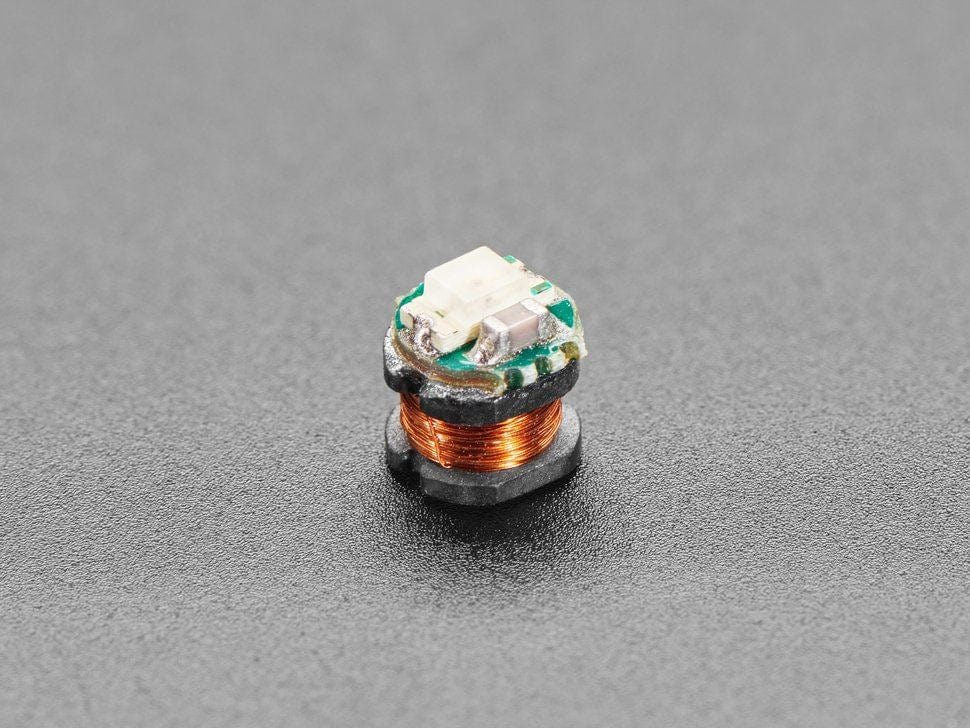 Small Inductive Wireless LEDs - 10 Pack - Blue by The Pi Hut - The Pi Hut