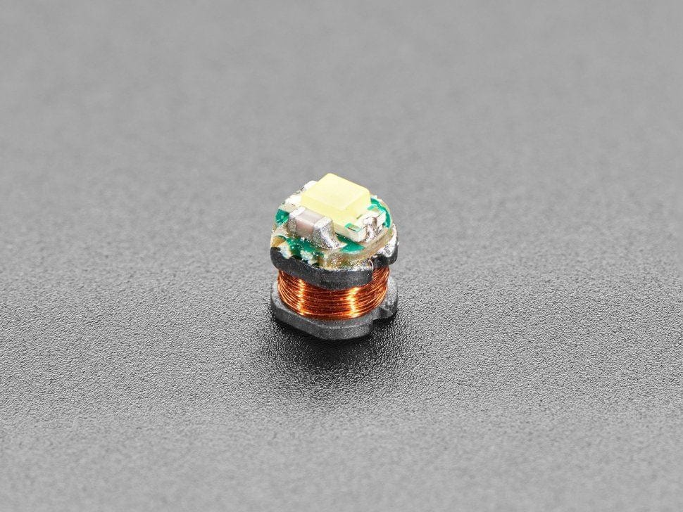 Small Inductive Wireless LEDs - 10 Pack - White by The Pi Hut - The Pi Hut