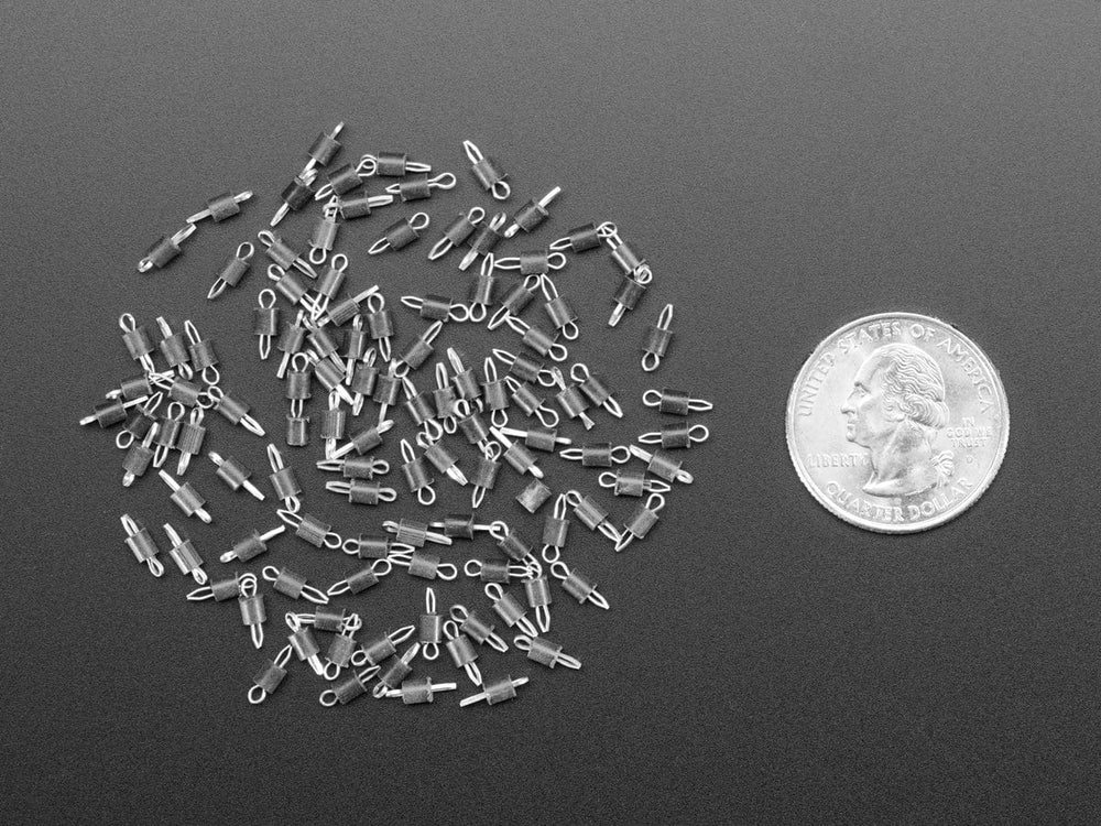 Small PCB Test Points (100 pack) - Black by The Pi Hut - The Pi Hut