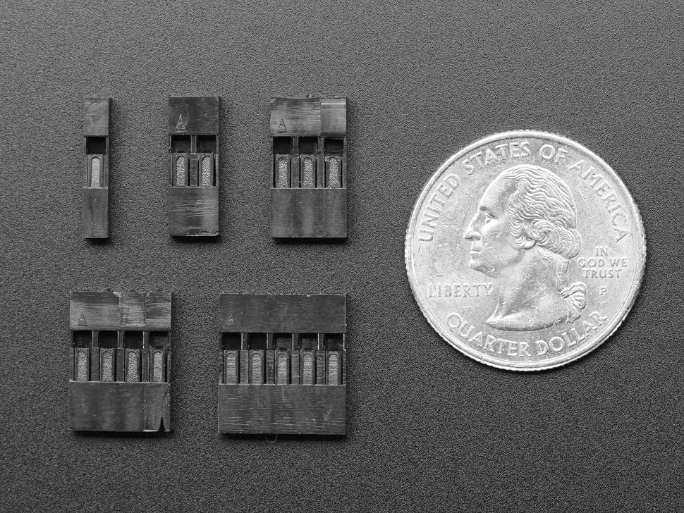 Small Single Row Wire Housing Pack for DIY Jumper Cables by The Pi Hut - The Pi Hut