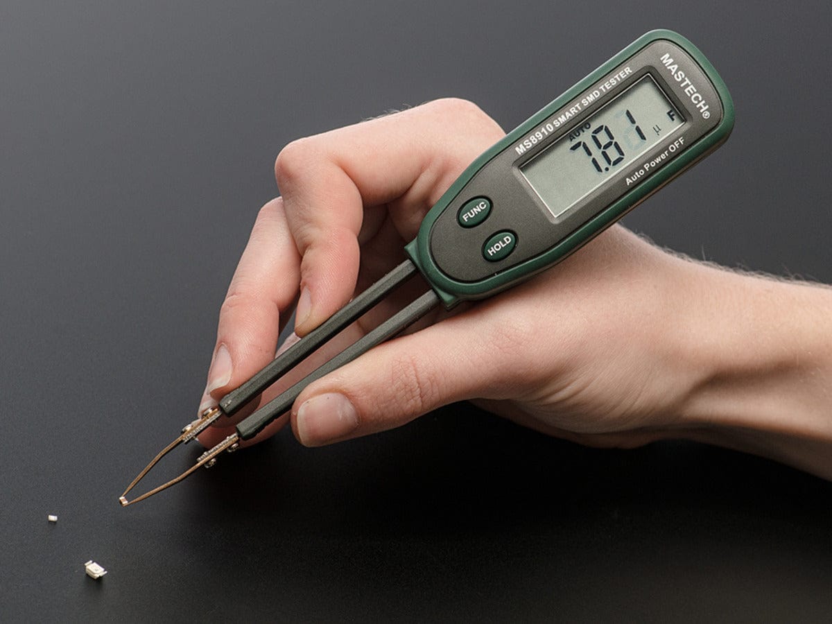 SMD Component Testing Tweezers by The Pi Hut - The Pi Hut