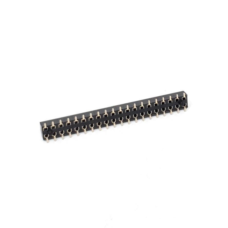 SMT GPIO Header for Raspberry Pi HAT - 2x20 Short Female Header by The Pi Hut - The Pi Hut