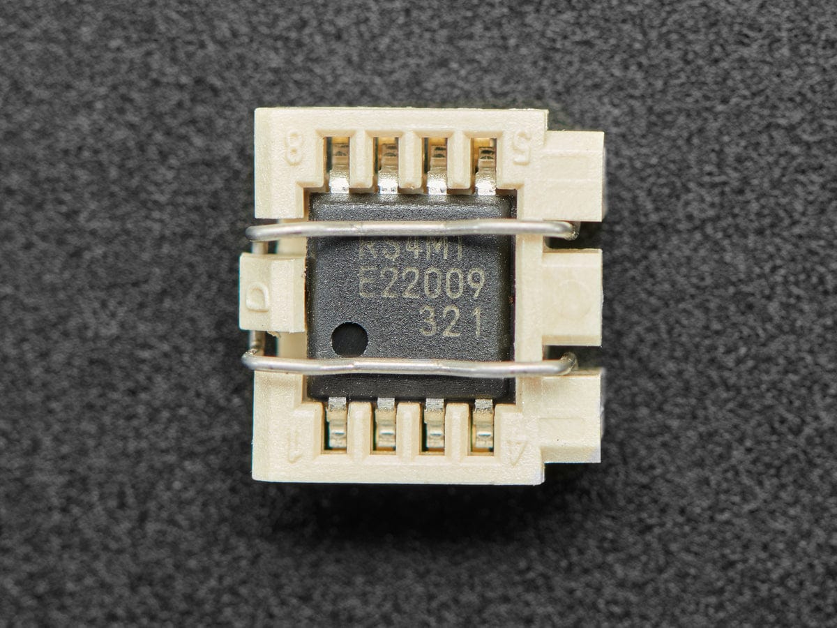 SMT Socket - Wide SOIC-8 (200mil) by The Pi Hut - The Pi Hut