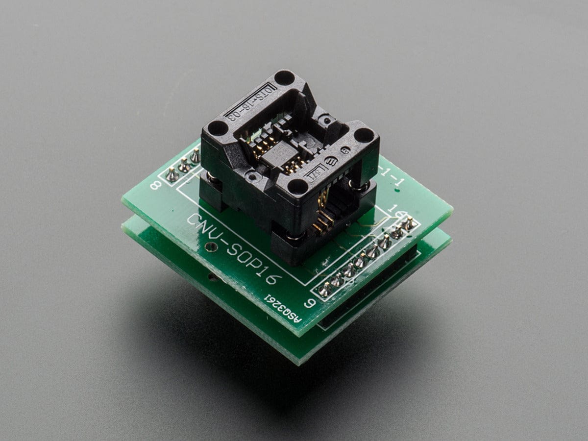 SMT Test Socket - SOIC-8 Narrow Breakout by The Pi Hut - The Pi Hut