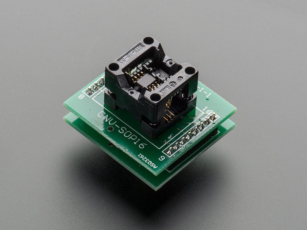 SMT Test Socket - SOIC-8 Narrow Breakout by The Pi Hut - The Pi Hut
